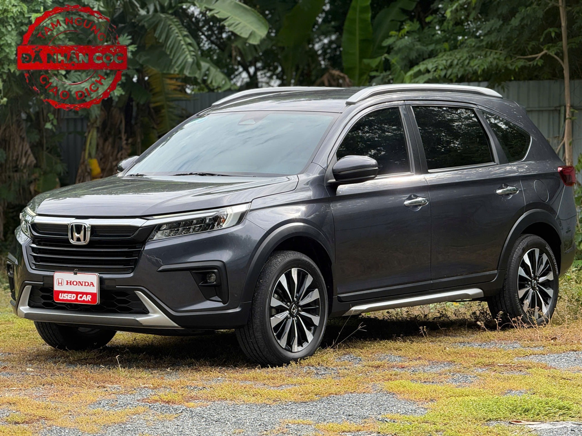 Honda BR-V L 2023 Màu Xám ! Xe đã qua sử dụng Chính Hãng Tại Honda Quận 2